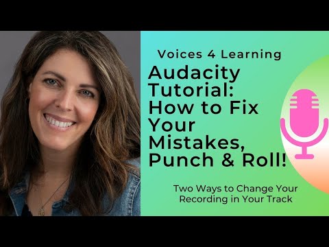 Audacity Tutorial for Voice Over: How to Fix Your Mistakes