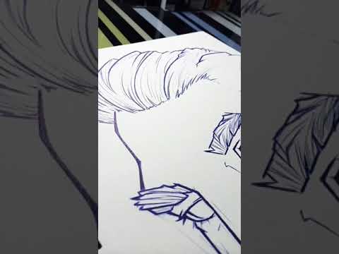 Drawing Jake Sully Navi from Avatar 2