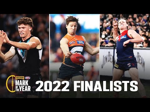 Georgiades, Greene and Spargo fly high | Four'N Twenty Mark of the Year Finalists | AFL
