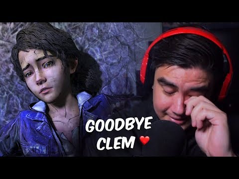 GROWN MAN TEARS FOR THIS FINAL EPISODE..GOODBYE CLEM | Walking Dead S4 (END)