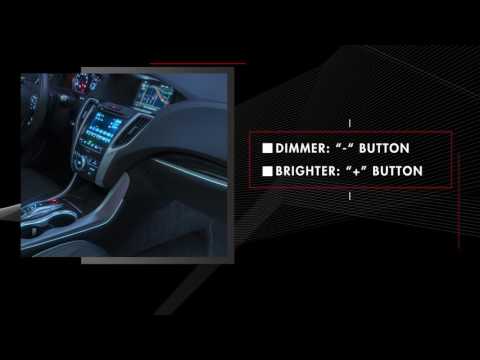 Acura - TLX - Ambient Accent Lighting