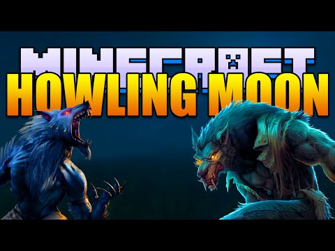 Minecraft HOWLING MOON Mod - Become a Werewolf!...