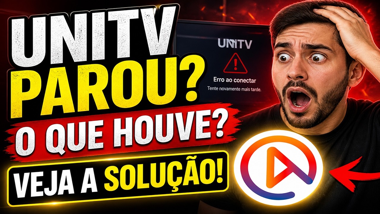 UNITV PAROU DE FUNCIONAR? O QUE ESTÁ ACONTECENDO?! UNITV NÃO FUNCIONA? UNITV FORA DO AR?