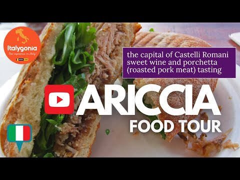 ARICCIA private tour: the capital of Castelli Romani wine and porchetta (roasted pork meat) tasting