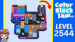 Solution du Niveau 2544 de Color Block Jam