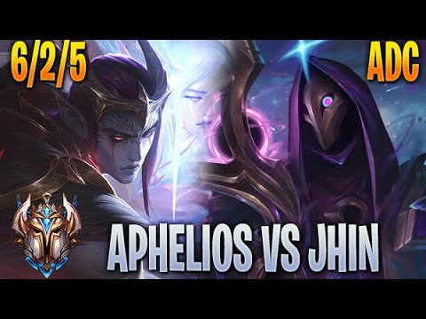 Aphelios vs Jhin ADC - Challenger 10.22