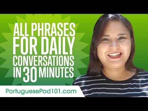 All Phrases You Need for Daily Conversations in Portuguese