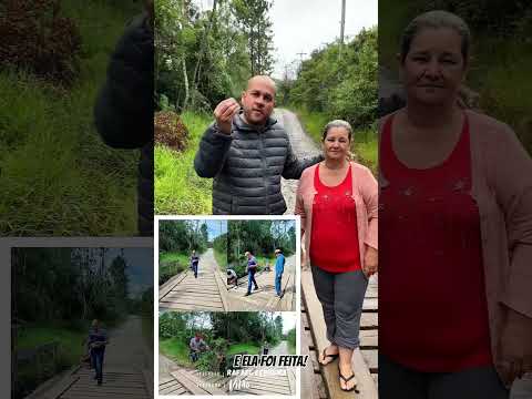VEREADOR RAFAEL E VITÃO NA ATIVIDADE PONTE DO JOÃO LEITE