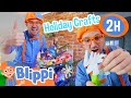 Blippi Makes Every Holiday Craft Ever 2 Hours Of Arts And Crafts Challenges For Kids