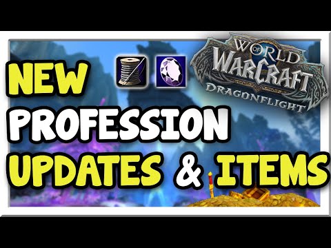 New Dragonflight Profession Changes & Recipes are GREAT! | Shadowlands | WoW Gold Making Guide