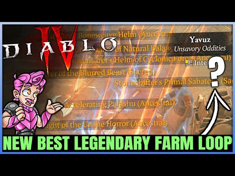 Diablo 4 - New Best Legendary Farm Loop - 85+ An Hour - Secret to Fields of Hatred - Full Guide!