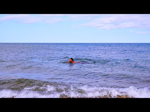 I swam in the beautiful Hudson Bay in Churchill
