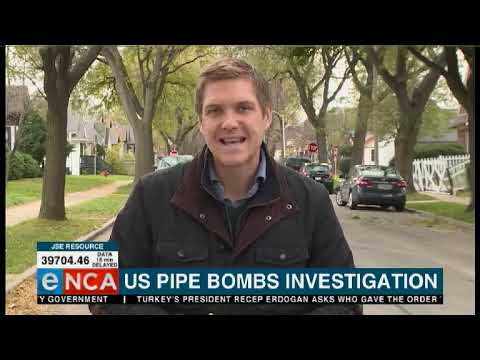 US pipe bomb investigation