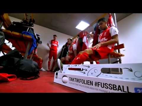Elektrostatische Spielfeldfolie - Taktikfolie #Fussball Spot 30 sec