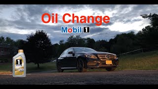 W212 Mercedes E350 Oil Change (2014-2016)