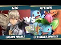 Cafeteria Cup Losers Finals - Neo (Corrin) Vs. Atelier (Pokemon Trainer) Smash Ultimate - SSBU