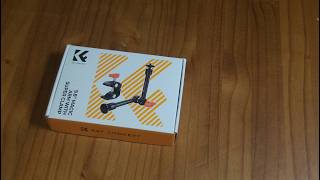 Unboxing: K&F Concept 9.8 inch magic arm with clamp $30