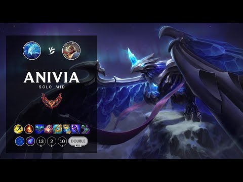 Anivia Mid vs Corki - EUW Grandmaster Patch 12.13