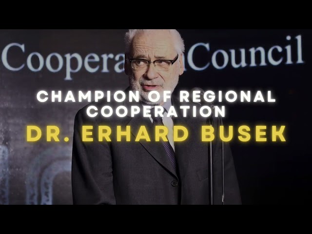 Champion of Regional Cooperation Dr. Erhard Busek