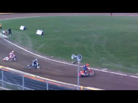 Sparing Włókniarz Częstochowa- Sparta Wrocław bieg 3 Milik, Drabik, Janowski, Ułamek (d4)