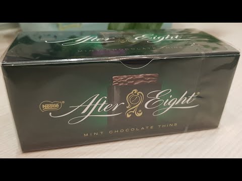 After Eight Mint Chocolate Thins Nestlé Opening