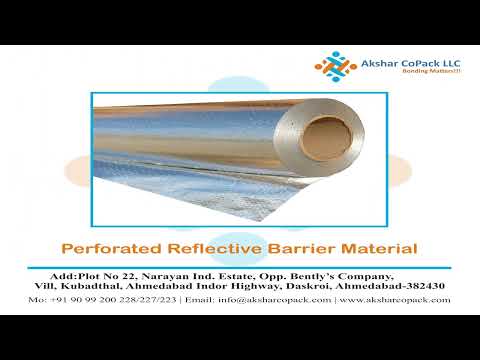 Silver Reflective Insulation Material