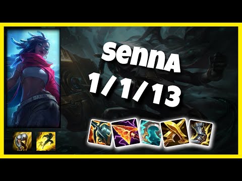 Senna Challenger Gameplay S11 Replay 11.3 Support (1/1/13) - OCE