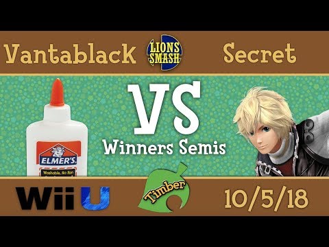 Timber #2 - Vantablack (Corrin) vs Secret (Shulk) - Smash 4 Winners Semis
