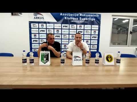 ARKUS liga Playoff 11. kolo / RK Rudar - RK Dinamo / Izjave aktera meča nakon utakmice
