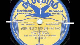 INK SPOTS - Your Feet&#39;s Too Big - Swingin&#39; On The Strings - VICTOR 24851 - 01/35