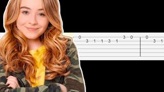 Sabrina Carpenter - Espresso - Guitar Tab Tutorial