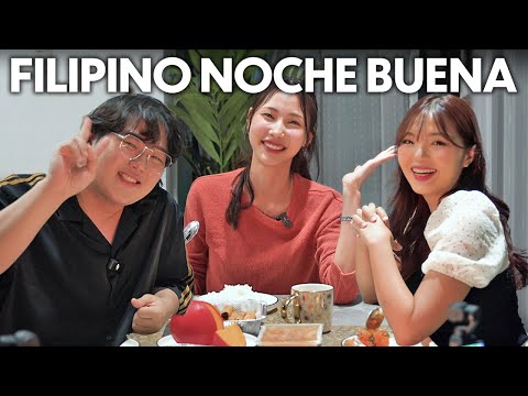 Koreans' *Epic* Christmas Dinner in the Philippines! 🇰🇷🎄🇵🇭 | pt. 2