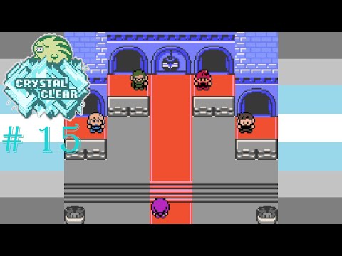Pokémon Crystal Clear FULL LIVING DEX Playthrough  Part 15 - The Elite Four and the Champion