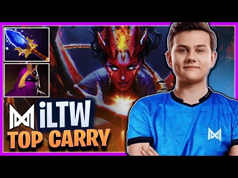 Nigma.iLTW - Queen of Pain 7.30 VS Doom Spammer | Dota 2 Gameplay