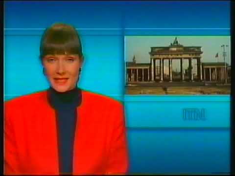 ITV HTV (Wales ) | Evening News and continuity | New Year's Eve 1989