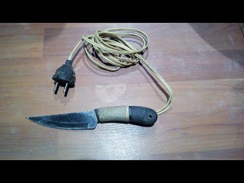 Как сделать электрический нож для резки пенопласта.