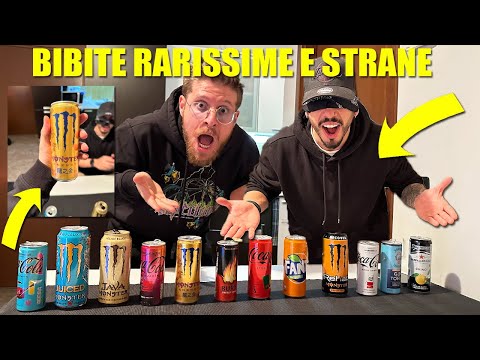 PROVIAMO LE BIBITE PIÙ STRANE ED INTROVABILI DEL SUPERMERCATO - ALCUNE NON LE AVEVO MAI VISTE PRIMA!