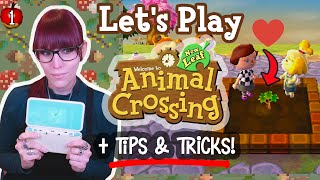 Let's Play Animal Crossing NEW LEAF 🍃 + Tips and tricks! (Ep 1)