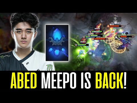 Most Famous MEEPO Player in the World is back! - EG.Abed GOD DOTA 2