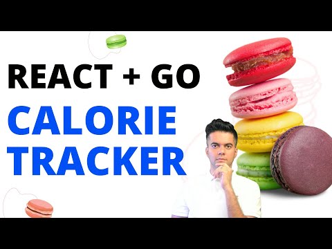 Calorie Tracker App - React + GO (Fullstack), Part - 1