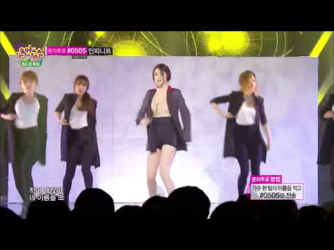 140614 Ji Yeon - Never Ever @ Music Core (Live)