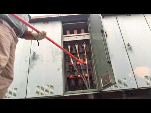 Testing a 13.2 Kv circuit de-energized