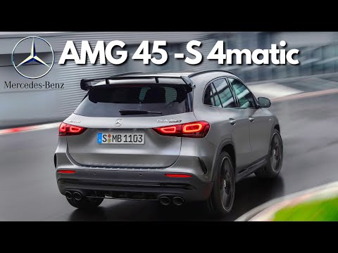 Mercedes-amg gla 45 s 4matic+ - 2021 mercedes benz amg gla 45s 4matic plus interior exterior sound