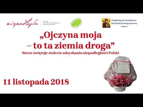100-lecie odzyskania niepodległości. Fragmenty uroczystości w Buczu
