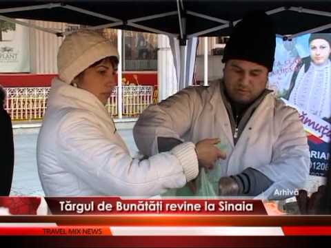 Tărgul de Bunătăţi revine la Sinaia