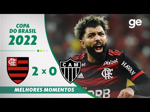 Gols e lances de Flamengo x Atlético Mineiro