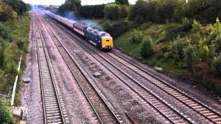 preview picture of video 'Deltic 55022 Royal Scots Grey, 20 August 2011 at Ruscombe'