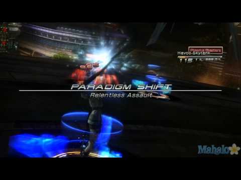 Final Fantasy XIII Walkthrough - Chapter 7 - Part 23 - Havoc Skytank Boss - Lightning