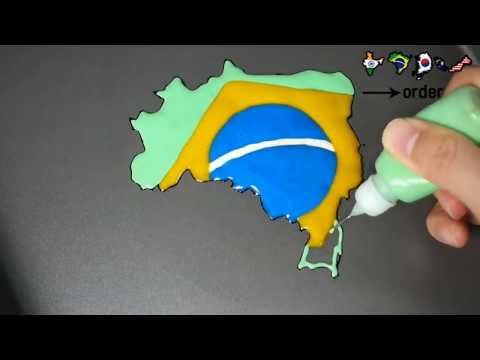 FLAGS Pancake Art-youtube