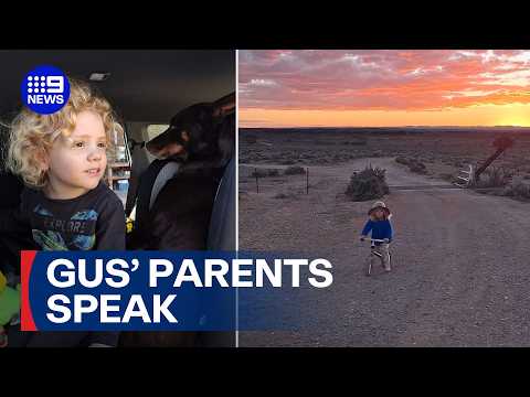 Gus Lamont's parents release statement | 9 News Australia